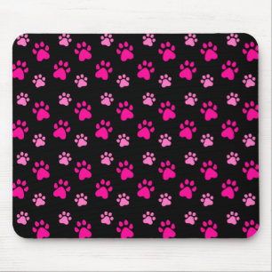 Cute Paw Prints mousepad