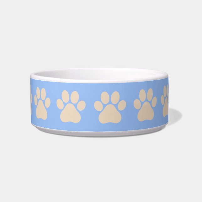 Cute Paws Dog Bowl (Right)