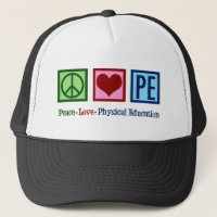 Cute PE Teacher Peace Love Physical Education