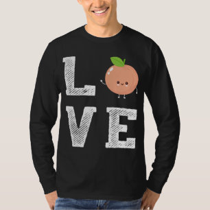 Cute Peach Love Kawaii Peach Fruit Gifts T-Shirt