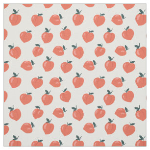 Cute Peach Pattern Fabric
