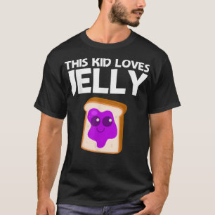 Cute Peanut Butter And Jelly Art For Kids Matching T-Shirt