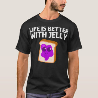 Cute Peanut Butter And Jelly Art Men Women Matchin T-Shirt