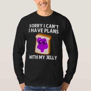 Cute Peanut Butter And Jelly Men Women Matching Bf T-Shirt