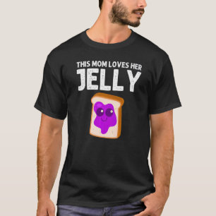 Cute Peanut Butter And Jelly Mum Women Matching BF T-Shirt
