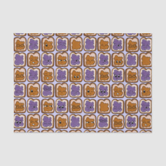 Cute Peanut Butter and Jelly Tissue Paper