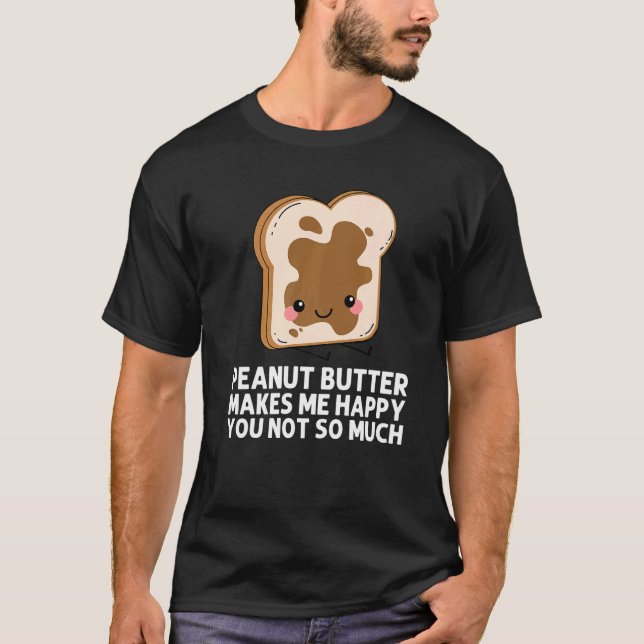 Cute Peanut Butter For Men Women Matching Jelly Sp T-Shirt (Front)