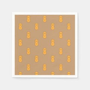 Cute Peanut Pattern Napkin