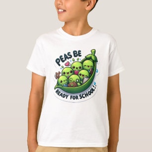 Cute Peas be ready for school T-Shirt