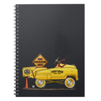Cute Peddle Truck Peddle Car Notebook