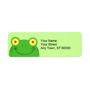 cute peeking cartoon frog froggy face