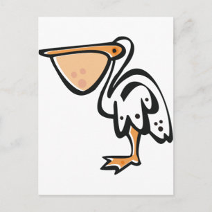Cute Pelican Postcard