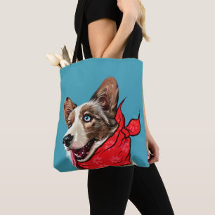 Cute Pembroke Welsh Corgi Tote Bag