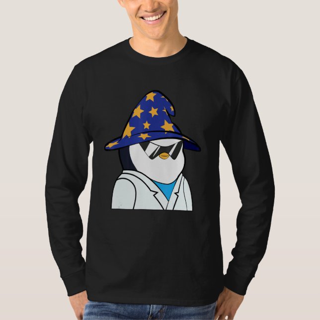Cute Penguin 08 Penguin T-Shirt (Front)