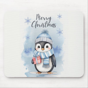 Cute Penguin 2 Mouse Mat