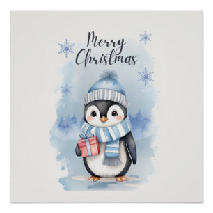 Cute Penguin 2 Poster