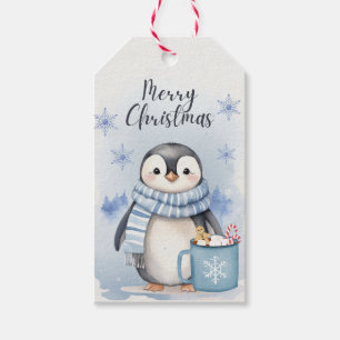 "Cute Penguin 3" Gift Tags