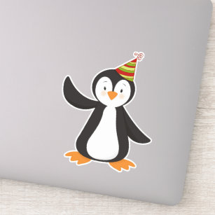 Cute Penguin, Baby Penguin, Penguin With Party Hat