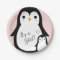 Cute Penguin Baby Shower Pink Girl
