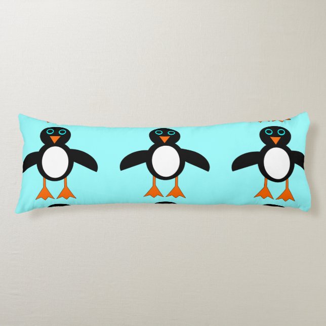 Cute Penguin Body Pillow (Front)