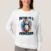 Cute Penguin Cat Design for Playful Creations