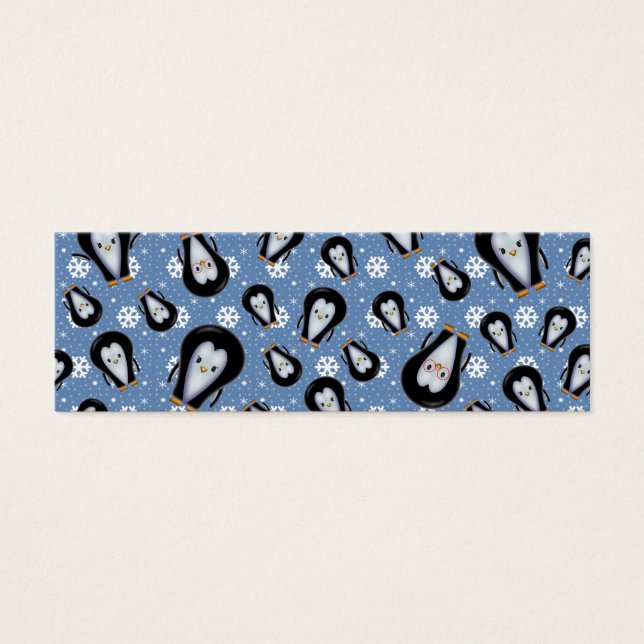 Cute Penguin Christmas Gift Tags (Front)