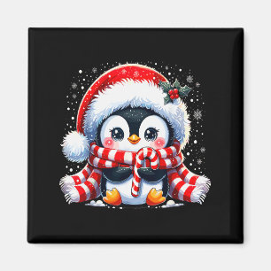 Cute Penguin Christmas Xmas Magnet