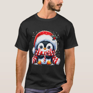 Cute Penguin Christmas Xmas T-Shirt