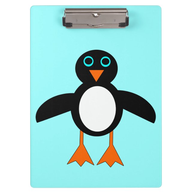 Cute Penguin Clipboard (Front)