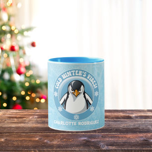 Cute Penguin, Cold Winter's Vibes Mug