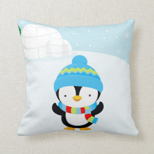 Cute Penguin Cushion