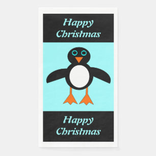 Cute Penguin Custom Napkin