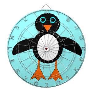 Cute Penguin Dart Board