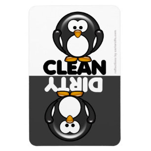 Cute Penguin Dishwasher Magnet
