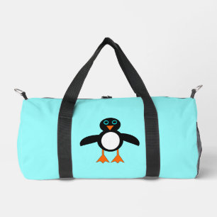 Cute Penguin Duffle Bag