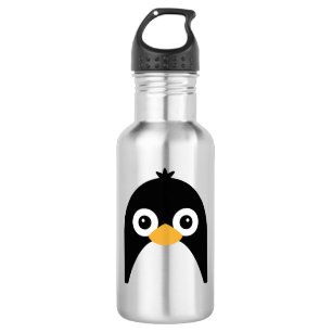Cute Penguin Face 532 Ml Water Bottle