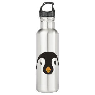 Cute Penguin Face 710 Ml Water Bottle