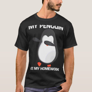 Cute Penguin For Kids Boys Antarctic Animal T-Shirt