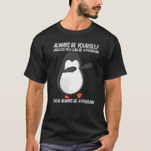 Cute Penguin For Men Women Antarctic Animal 5 T-Shirt