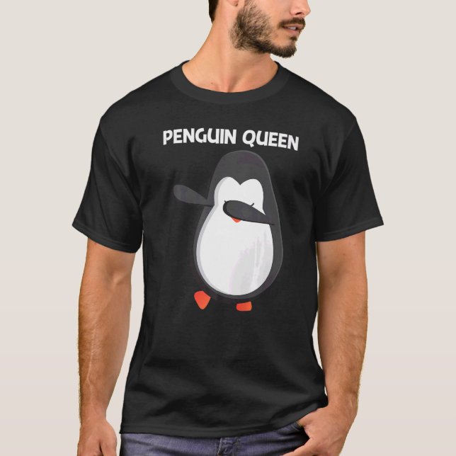 Cute Penguin For Women Mum Antarctic Animal T-Shirt (Front)