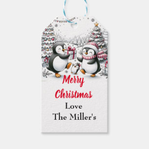 Cute Penguin Gift Tag