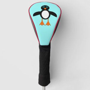 Cute Penguin Golf Driver Cover