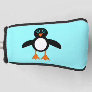 Cute Penguin Golf Putter Cover