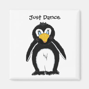 Cute Penguin - Just Dance Magnet