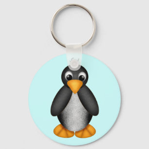 Cute Penguin Key Chain - Customised