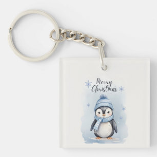 "Cute Penguin" Key Ring