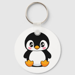 Cute Penguin Key Ring
