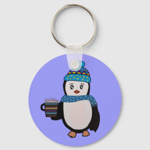 Cute Penguin Keychain