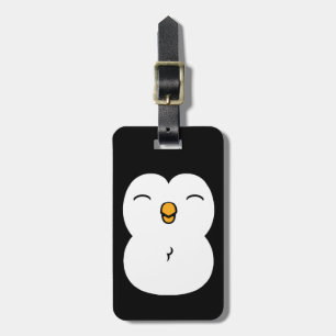 Cute Penguin Luggage Tag