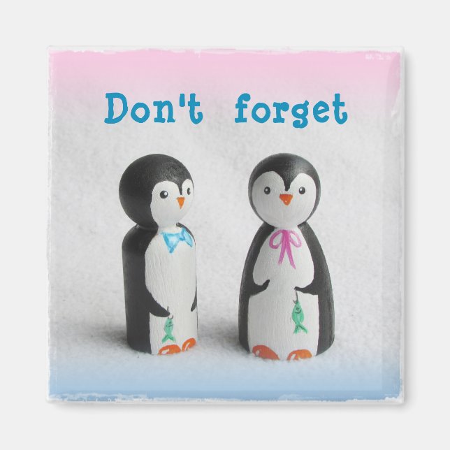 Cute Penguin Magnet (Front)